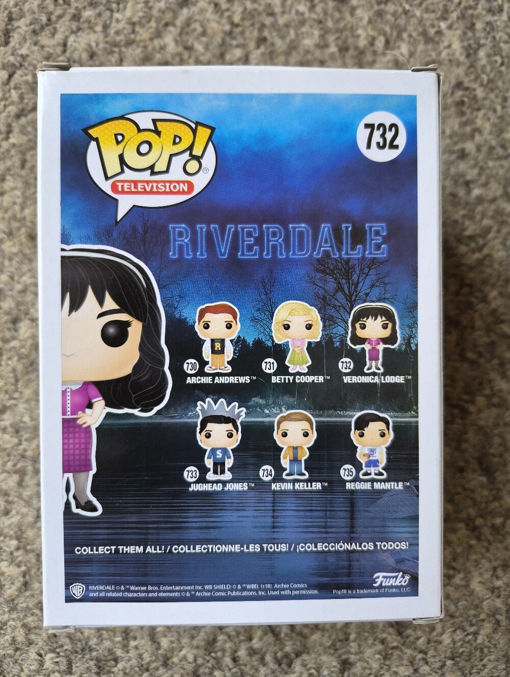 Funko Pop Vinyl Figure - Riverdale, Veronica Lodge - Television Edition (#732) - Picture 4 of 5